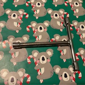 Premium Silver Cross Wrench